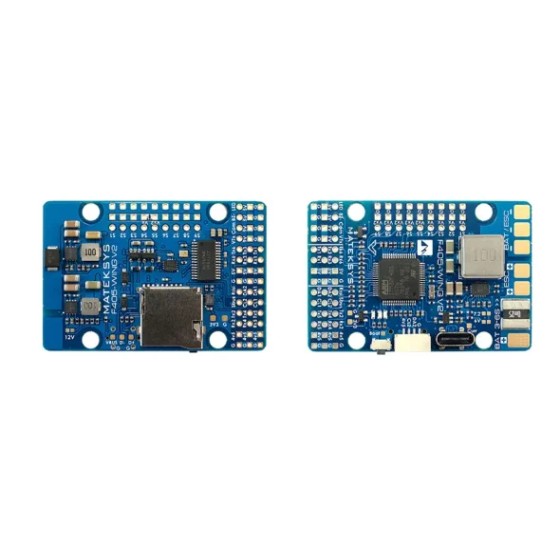 Original Matek Mateksys F405 WING V2 FLIGHT CONTROLLER F405-WING-V2 Baro/OSD/Blackbox for ArduPilot / INAV Rc Toy Airplane